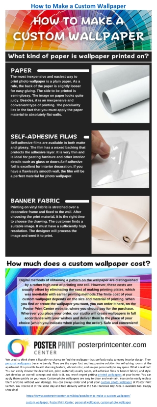 How to Make a Custom Wallpaper
