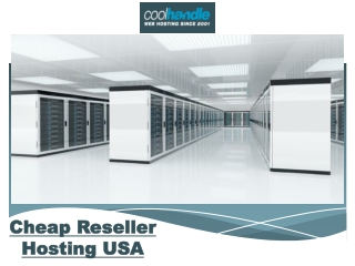 Cheap Reseller Hosting USA
