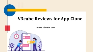 V3cube Reviews for App Clone