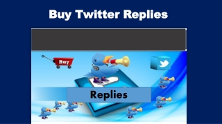 Buy Twitter Replies and Get all Result