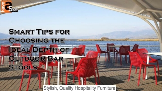 Smart Tips for Choosing the Ideal Depth of Outdoor Bar Stools