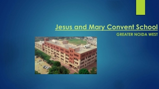 Jesus and Mary Convent School