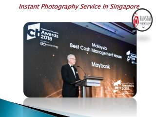 Instant Photography Service in Singapore