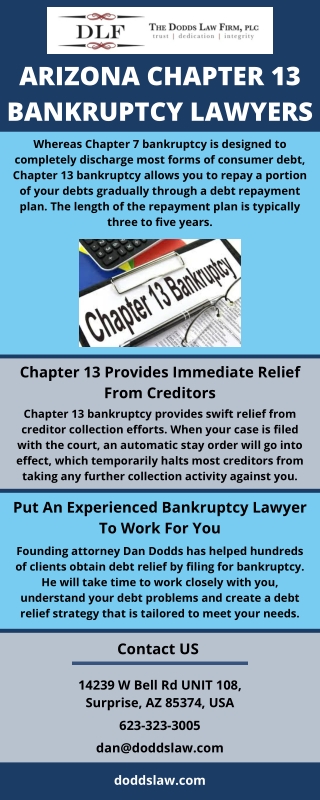 Arizona Chapter 13 Bankruptcy Lawyers