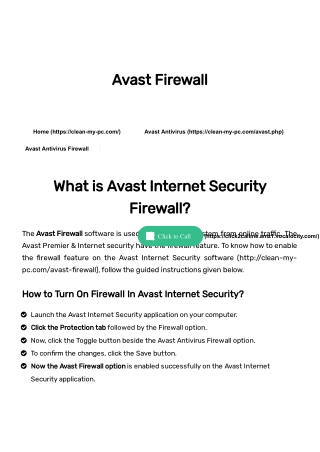 Avast Firewall Set Up | Quick & Best Protection Guidelines