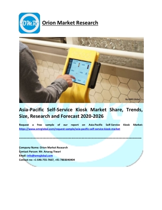 Asia-Pacific Self-Service Kiosk Market Research and Forecast 2020-2026