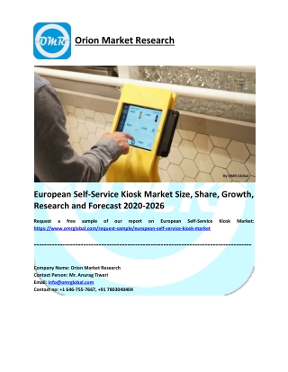 European Self-Service Kiosk Market Research and Forecast 2020-2026