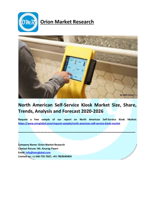 North American Self-Service Kiosk Market Research and Forecast 2020-2026