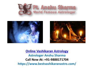 Love Marriage Specialist In Chandigarh | Astrologer Anshu Sharma | 24x7 Astrology Support