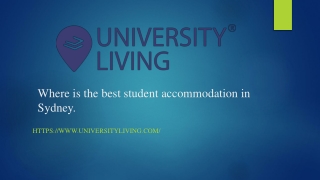 Where is the best student accommodation in sydney