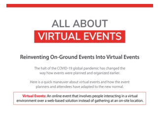 All About Virtual Events