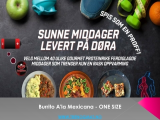 Burrito A'la Mexicana - ONE SIZE
