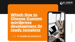 Which One to Choose Custom wordpress development Or ready template