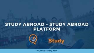 Study Abroad – Study Abroad Platform – Study abroad in US: