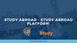 Study Abroad – Study Abroad Platform – Study abroad in US: