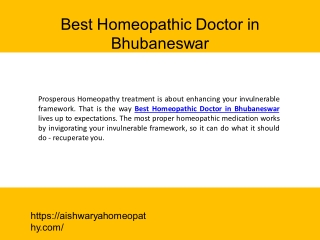 Best Homeopathy Clinic in Bhubaneswar