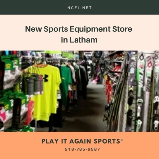 New Sports Equipment Store in Latham