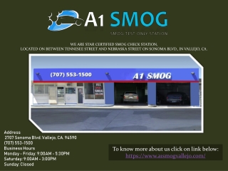 Smog Check Center Vallejo