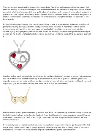 10 Quick Tips About saint valentine necklace