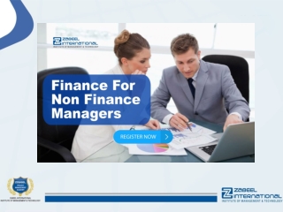 Importance of finance for non-financers?-Finance for non-finance manager