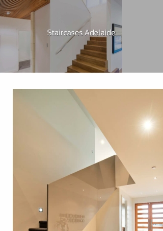 Staircases Adelaide