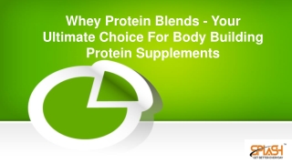 Whey Protein blend in India