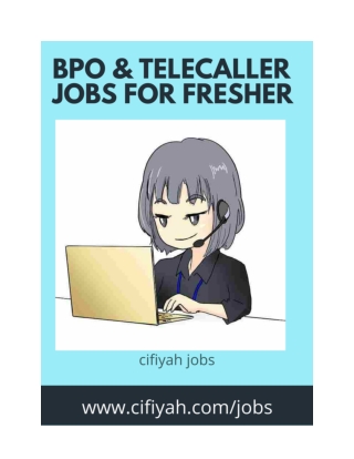 BPO & Telecaller work from home jobs for fresher vacancy in Delhi