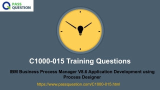 IBM C1000-015 Practice Test Questions