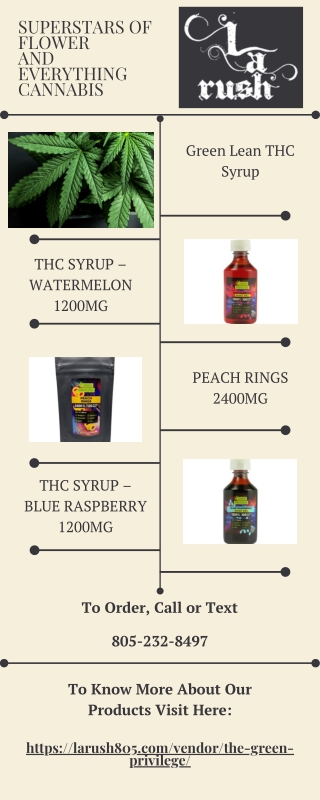 Green Lean THC Syrup