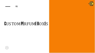 CUSTOM PERFUME BOXES