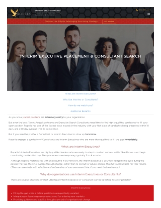 Retained executive search