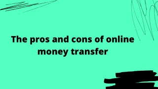 International money transfer