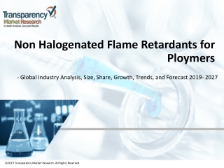 Non Halogenated Flame Retardants for Ploymers