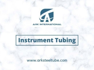 Instrument Tubing – ARK Steel Tube