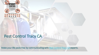 Pest Control Tracy CA