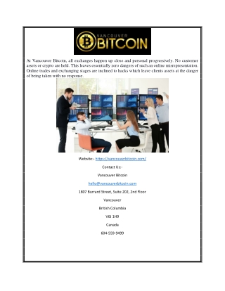 How to Sell Bitcoin in Canada | Vancouverbitcoin.com