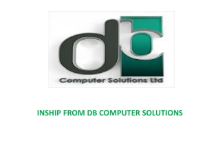 INSHIP FROM DB COMPUTER SOLUTIONS in Limerick