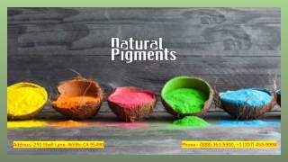 Non Toxic Dry Pigment | Historical Powder Pigments | Natural Pigments