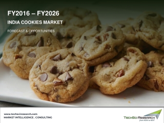 India Cookies Market Size, Forecast 2025