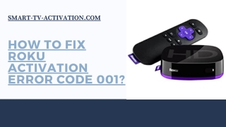 How can overcome Roku Error Code 001