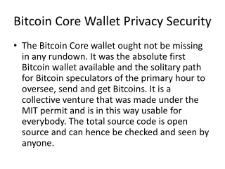 @![1-810-355-4365]!!Best security and privacy of Bitcoin Core wallet