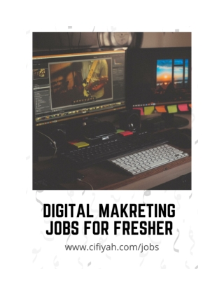 Digital Marketing jobs for fresher in Bhubaneswar