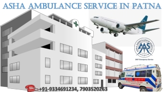 The patient is transferred by a superior ambulance service |ASHA