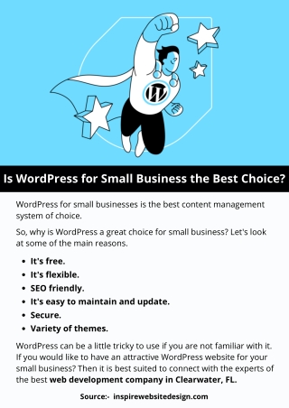Is WordPress for Small Business the Best Choice?