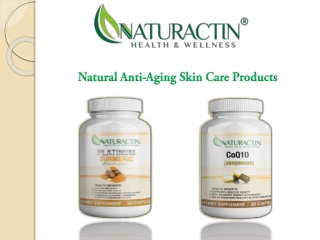 Shop Natural Anti-Aging Skin Care Products Only on Naturactin.com