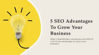 5 SEO Advantages To Grow Your Business