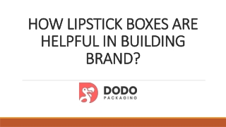 Order Stylish Quality Custom Lipstick Boxes In Wholesale | Custom Boxes!