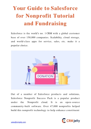 Your Guide to Salesforce for Nonprofit Tutorial and Fundraising