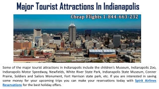 Major Tourist Attractions In Indianapolis