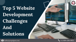 Top 5 Website Development Challenges And Solutions